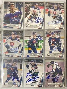 Hokejové Slovensko - Autogramy - 3