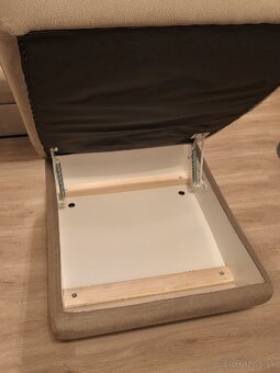 Taburet s úložným priestorom - 3