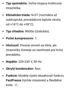 Mraznička Gorenje - 3