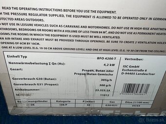 Plynový ohrievač Einhell BFO 4200 T - 3