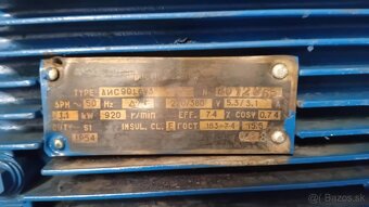 1.1kW elektrický motor - 3