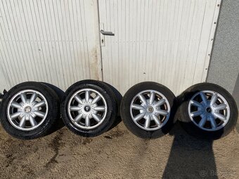 Predám originálne disky MINI Cooper R15 + letné pneumatiky - 3