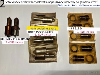 Trysky TATRA LIAZ ZETOR PAL Czechoslovakia - 3