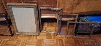 6ks starožitné rámy spolu - 3