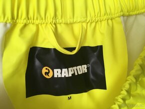 Nové reflexné nohavice Raptor - žlté - 3