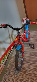 Detský bicykel s ťažnou tyčou - 3