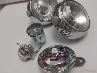 Jawa pionier 50 - PREDNÉ SVETLO ,TACHOMETER,SPÍNAČKA,BZUČÁK - 3