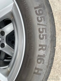 Sada zliatinových diskov 16” a 195/55 R16 87H - 3