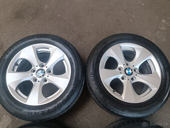 Alu disky BMW 5x120 + pneu 205/60 R16 letné - 3