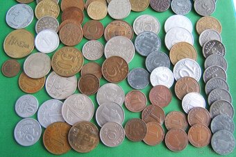 mince staré mix 115 ks - mince viac novšie 2x mix po 230 ks - 3