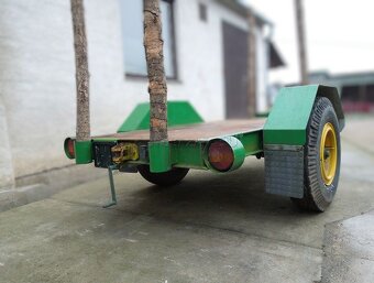 Vlečka za malotraktor - 3