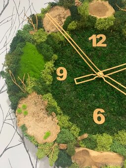 Machové hodiny Peace of nature - 3