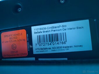 BeSafe Stretch autosedačka + merino/ľanová podložka - 3