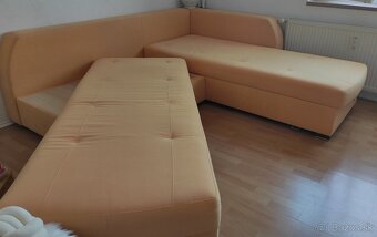 L-ková rohová sedacia súprava s úložným priestorom - 3