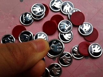 Logo - nálepka auto kľúča - 3