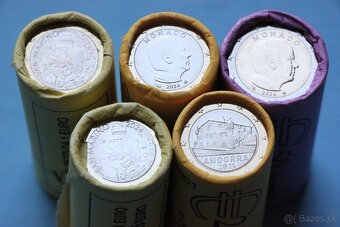 Obehové euromince 2euro v UNC - 3