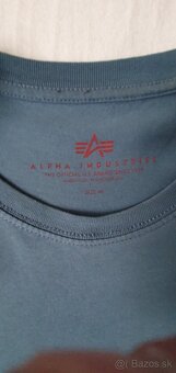 Predám tričko Alpha Industries, veľkosť M. - 3