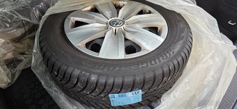 Plechové kol. s pneu zn. BRIDGESTONE BLIZZAK 205/60 R16 92H - 3
