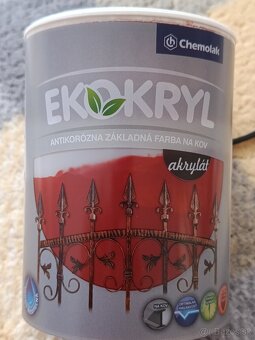 Základná farba na železo, rúry, profily, plot, bránu - 3