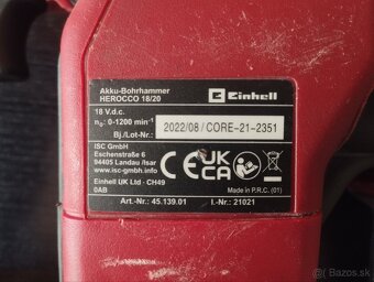 Einhell herroco priklepova vŕtačka - 3