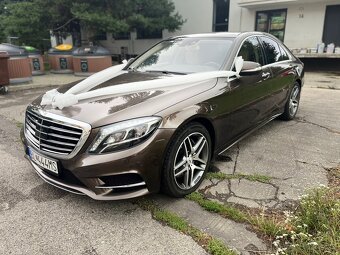 Auto na svadbu, svadobné auto Mercedes S-class W222 - 3