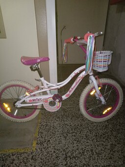 Predám detský dievčenský bicykel. - 3