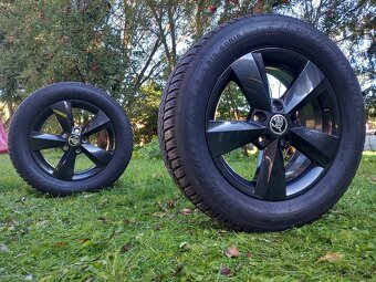 Hliníkové disky Elektróny Kolesá Škoda Zimná sada 5x112 R16 - 3