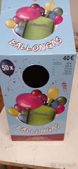 Balon,stroj na baloniky,nádoba,bomba plynova - 3