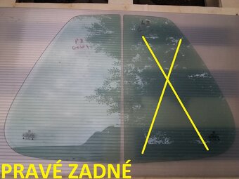 Sklá dverové - VW Golf4 (5-dverový) - 3