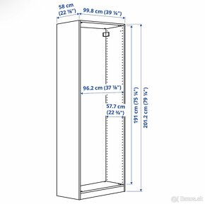 PAX IKEA skriňa - 3