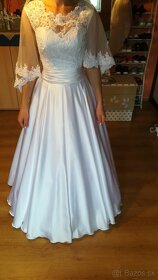 Pohodlné svadobné šaty - 3