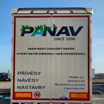Dvojnápravový náves Panav - 3