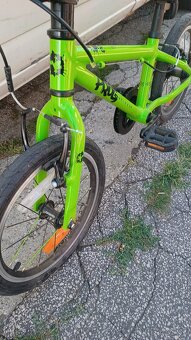 odlahceny detsky bicykel FROG 16", podobne ako WOOM - 3