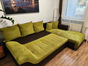 Predám L-rohovú sedačku - 3