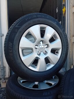 Orig. kolesá 5x112R16 Audi + 225/60R16 Michelin - 3