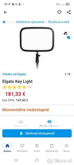 Predám Elgato key light - 3