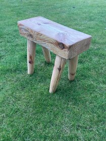 Drevený stolček - 3