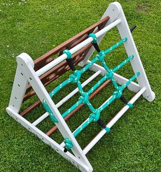 3 stranný Piklerovej trojuholník + hojdačka/mostík - 3