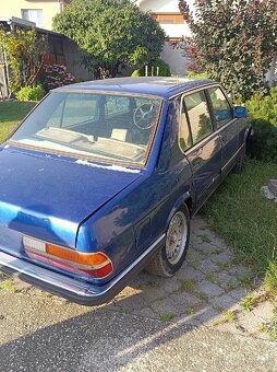 Predám rozrobené projekt bez motora BMW 525i E28 - 3