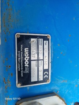 Vibračná doska jednosmerná Weber CF4 - 3