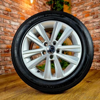 Alu R16 5x112 orig. VW Golf, Bora, Jetta...+ letné 205/55R16 - 3