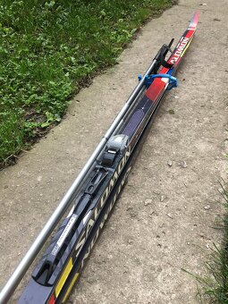 Bežky Salomon s viazaním typu Pilot, palicami a topánkami - 3