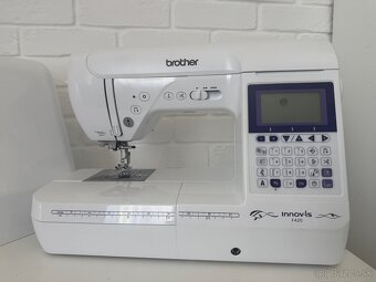 Šijací stroj Brother innov-is F420 výborný šijaci stroj - 3