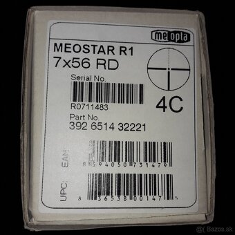 Meopta Meostar R1 7×56 RD - 3