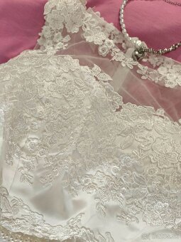 svadobné šaty 40/44 - 3