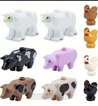 Sada zvierat do stavebnic 19 ks-10 ks - 3