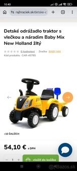 Detské odrážadlo traktor - 3