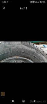 Predám koleso z Iveco dailly 6,6t 225/75r16c rezerva - 3
