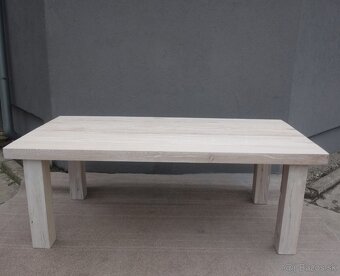 Stôl jedálenský – 75 x 200 x 101 cm ( v + d + š ). - 3