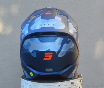 shot ENDURO MX MIPS helma modrá camo ECE 2206 - 3